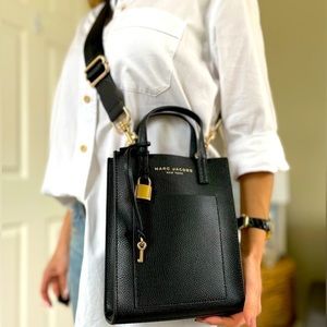 Marc jacobs recruit deals nomad saddle bag black